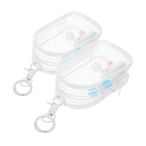 DRESSOOS Hochtransparente Puppen-präsentationstasche Aus PVC 2 Stück Mit Reißverschluss Für Puppensammlung Und -aufbewahrung DRESSOOS Hochtransparente Puppen-präsentationstasche Aus PVC 2 Stück Mit Reißverschluss Für Puppensammlung Und -aufbewahrung von DRESSOOS