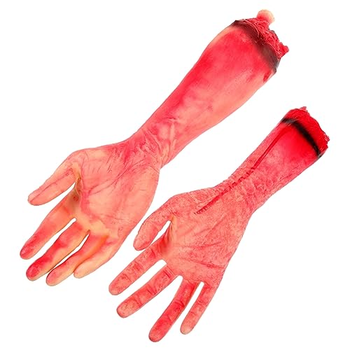 DRESSOOS Realistische Gefälschte Gebrochene Hand Halloween Blutige Arm Requisite Für Gruselige Partys DRESSOOS Realistische Gefälschte Gebrochene Hand Halloween Blutige Arm Requisite Für Gruselige Partys von DRESSOOS
