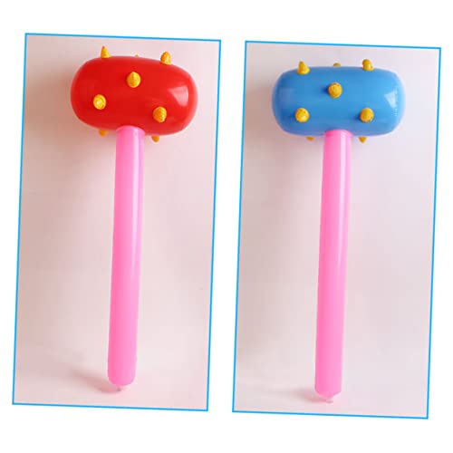 DRESSOOS 2stücke Aufblasbare Pvc Hämmer Bunte Junge Mädchen Spielzeuge Für Spaß Und Spiele Im Freien Geeignet Für Partys Und Familienaktivitäten Farben Zufällig DRESSOOS 2stücke Aufblasbare Pvc Hämmer Bunte Junge Mädchen Spielzeuge Für Spaß Und Spiele Im Freien Geeignet Für Partys Und Familienaktivitäten Farben Zufällig von DRESSOOS