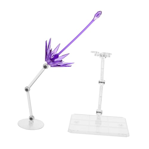 DRESSOOS Modell Zubehör 2 Stücke Action Figur Ständer Effekte Kunststoff Action Figur Ständer Mini Puppen Basis DRESSOOS Modell Zubehör 2 Stücke Action Figur Ständer Effekte Kunststoff Action Figur Ständer Mini Puppen Basis von DRESSOOS