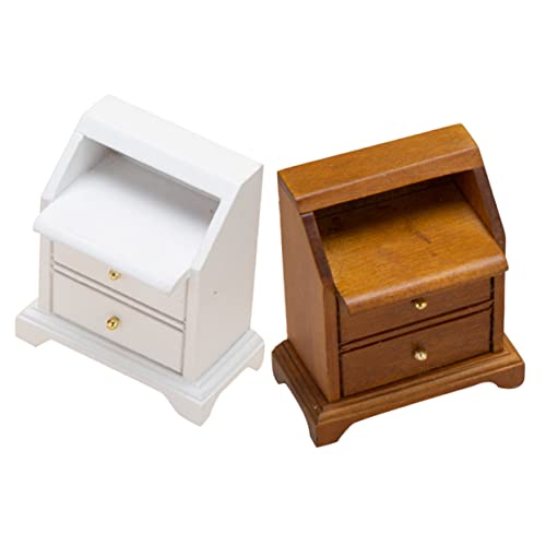 DRESSOOS Kinderspielzeug 2St Puppenhaus-Schließfach winziges Schrankspielzeug puppenhaus Schrank Kinder nachttisch Modelle Miniatur-Hausschrank Mini-Schrankmodell empfindlich Kabinett Baby DRESSOOS Kinderspielzeug 2St Puppenhaus-Schließfach winziges Schrankspielzeug puppenhaus Schrank Kinder nachttisch Modelle Miniatur-Hausschrank Mini-Schrankmodell empfindlich Kabinett Baby von DRESSOOS