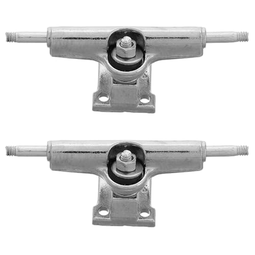 DRESSOOS 2st Skateboardständer Skatetruck LKW-Skateboard Unabhängige Skateboard-Trucks Longboard-Trucks Zubehör Für Finger-Skateboards Silver Metall DRESSOOS 2st Skateboardständer Skatetruck LKW-Skateboard Unabhängige Skateboard-Trucks Longboard-Trucks Zubehör Für Finger-Skateboards Silver Metall von DRESSOOS