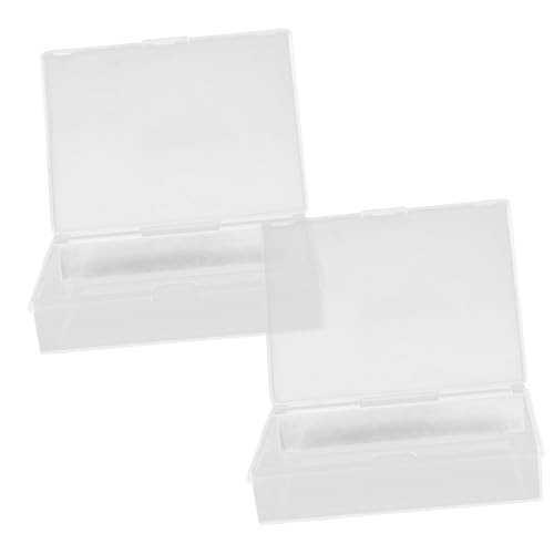 DRESSOOS Transparente Kartenbox Für Spielkarten Tragbare Für Kartenspiele Optimale Aufbewahrung Für Bis Zu 2 Kartendecks Außenmaße von DRESSOOS