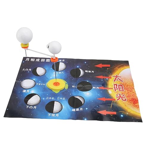 DRESSOOS 3 Sätze Mondphasen-Genesis-Produktion bastelset bastelsets für Materialbeutel selber Machen DIY-Material Mondmaterialien selber Machen DIY-Versorgung Papier DRESSOOS 3 Sätze Mondphasen-Genesis-Produktion bastelset bastelsets für Materialbeutel selber Machen DIY-Material Mondmaterialien selber Machen DIY-Versorgung Papier von DRESSOOS