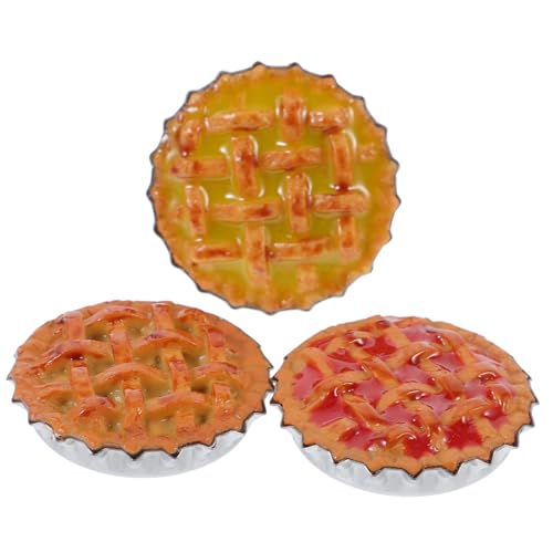 DRESSOOS 3 Stück Mikro Lebensmittel Puppenhaus Kuchen, Kinderspielzeug, Realistische Kuchenmodelle, Mini Hausdekor, Lebensmittel Requisiten, Mini Kuchen, Gefälschte Kuchen, Winzige DRESSOOS 3 Stück Mikro Lebensmittel Puppenhaus Kuchen, Kinderspielzeug, Realistische Kuchenmodelle, Mini Hausdekor, Lebensmittel Requisiten, Mini Kuchen, Gefälschte Kuchen, Winzige von DRESSOOS