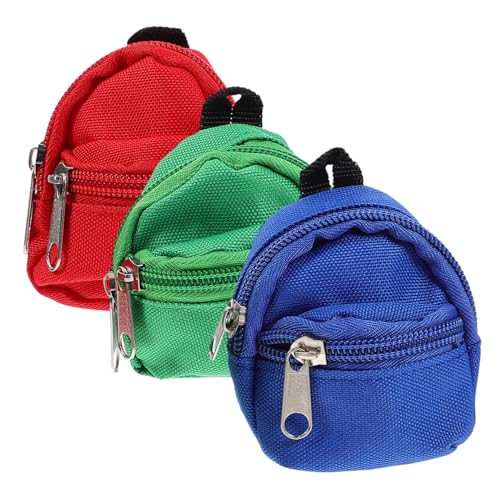 DRESSOOS 3 Stücke Rucksackmodelle Puppe Rucksäcke Pädagogische Spielzeuge Große Rucksäcke für Puppe Kleine Rucksäcke Puppe Mini House Decors DRESSOOS 3 Stücke Rucksackmodelle Puppe Rucksäcke Pädagogische Spielzeuge Große Rucksäcke für Puppe Kleine Rucksäcke Puppe Mini House Decors von DRESSOOS