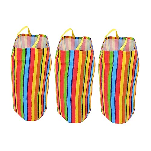 DRESSOOS 3 Stück Sprungsack Kinder Springspiel Taschen Karnevalsspiele Springsäcke Party Requisiten Outdoor Spiel Taschen Partyspiele Interaktive Karnevalsspiele Teamspiel Spielsachen von DRESSOOS