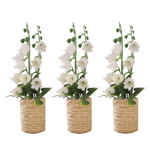 DRESSOOS 3 Stück Topfpflanzen für Puppenhäuser: Künstliche Miniaturpflanze, winziges Bonsai-Modell, winziges künstliches Grün, Bonsai-Ornament, Basteln für 1:12 Puppenhaus-Minigarten DRESSOOS 3 Stück Topfpflanzen für Puppenhäuser: Künstliche Miniaturpflanze, winziges Bonsai-Modell, winziges künstliches Grün, Bonsai-Ornament, Basteln für 1:12 Puppenhaus-Minigarten von DRESSOOS