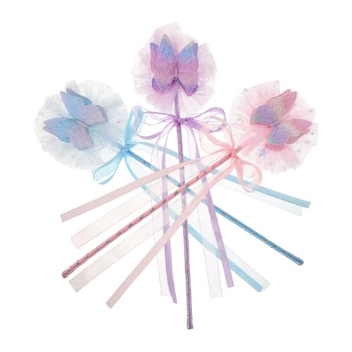 DRESSOOS 3 Teilige Prinzessinnen Partydekorationen, Prinzessinnen Partygeschenke, Feenstab Für Frauen, Fee, Schmetterling Für Mädchen, DIY Feenstab, Prinzessin, Großpackung Für Kinder DRESSOOS 3 Teilige Prinzessinnen Partydekorationen, Prinzessinnen Partygeschenke, Feenstab Für Frauen, Fee, Schmetterling Für Mädchen, DIY Feenstab, Prinzessin, Großpackung Für Kinder von DRESSOOS
