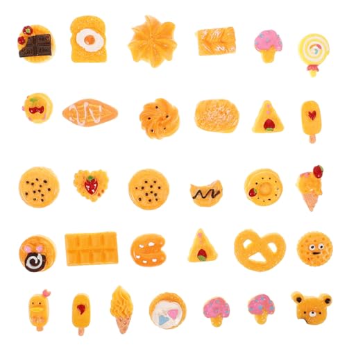 DRESSOOS 30 Stück DIY Harzzubehör Simulation Dessert Gefälschte Dessert Dessertmodell Dessertornament Lebensechtes Dessert Winziges Modell Gefälschte Lebensmitteldesserts Zuverlässiges DRESSOOS 30 Stück DIY Harzzubehör Simulation Dessert Gefälschte Dessert Dessertmodell Dessertornament Lebensechtes Dessert Winziges Modell Gefälschte Lebensmitteldesserts Zuverlässiges von DRESSOOS