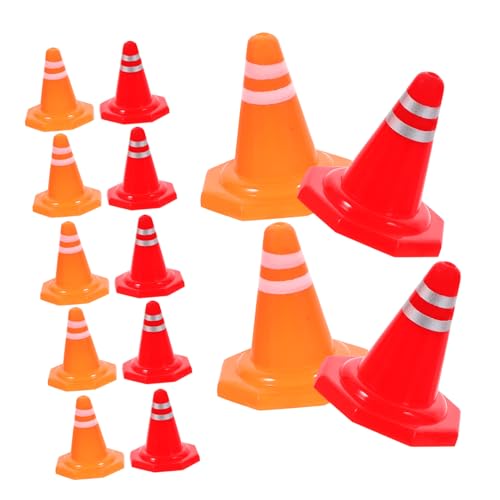 DRESSOOS 30 Stück Spielzeugmodell Miniatur Verkehrsbarriere Kunststoff Verkehrsschilder Miniatur Verkehrskegel Spielzeug Verkehrsschild Barrikade Dekoration Sandtisch Zubehör Lernspielzeug DRESSOOS 30 Stück Spielzeugmodell Miniatur Verkehrsbarriere Kunststoff Verkehrsschilder Miniatur Verkehrskegel Spielzeug Verkehrsschild Barrikade Dekoration Sandtisch Zubehör Lernspielzeug von DRESSOOS