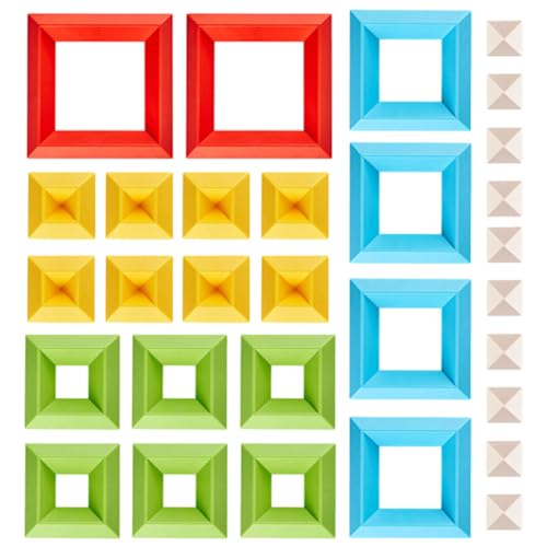 DRESSOOS 30 Teiliges Baukastenset, Bausteine Turm, Sensorisches Spielzeug Für Kleinkinder Von 3–4 Jahren, Bauspielzeug Für Kinder Im Alter Von 4–8 Jahren, Sensorisches Spielzeug Für DRESSOOS 30 Teiliges Baukastenset, Bausteine Turm, Sensorisches Spielzeug Für Kleinkinder Von 3–4 Jahren, Bauspielzeug Für Kinder Im Alter Von 4–8 Jahren, Sensorisches Spielzeug Für von DRESSOOS