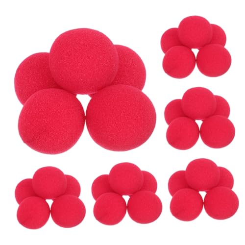 DRESSOOS 30Stücke Kleine Clown Nasen aus Schwamm Leicht und Bequem Requisite für Karneval Halloween Cosplay und Kostümpartys Geeignet für Nasengrößen DRESSOOS 30Stücke Kleine Clown Nasen aus Schwamm Leicht und Bequem Requisite für Karneval Halloween Cosplay und Kostümpartys Geeignet für Nasengrößen von DRESSOOS