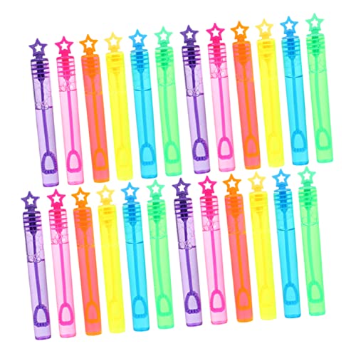 DRESSOOS 35Pcs Bubble Stick Blase Making -Zauberstäbe Tragbare Blasenhersteller Bubble Tube Bunte Blasenstäbe Blasen Für Kinder Star Design Bubble Stab DRESSOOS 35Pcs Bubble Stick Blase Making -Zauberstäbe Tragbare Blasenhersteller Bubble Tube Bunte Blasenstäbe Blasen Für Kinder Star Design Bubble Stab von DRESSOOS