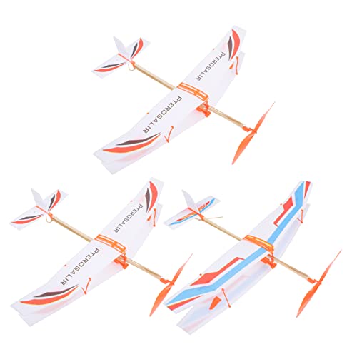 DRESSOOS 3St Gummiband Doppeldecker für kinderspielzeug Aircraft Model Planes Outdoor Toys handgefertigte Segelflugzeuge lustige Segelflugzeuge ABS-Kunststoff DRESSOOS 3St Gummiband Doppeldecker für kinderspielzeug Aircraft Model Planes Outdoor Toys handgefertigte Segelflugzeuge lustige Segelflugzeuge ABS-Kunststoff von DRESSOOS