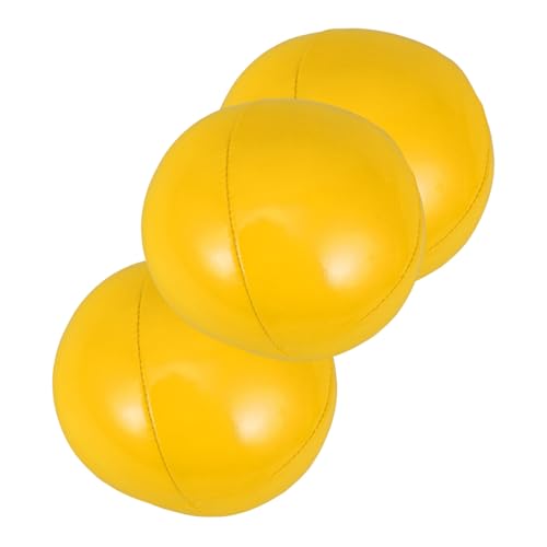 DRESSOOS 3er Set Weiche Jonglierbälle Aus PU Langlebige Wurfspielzeuge Für Anfänger Und Profis Ideale Toss Bälle Für Spaß Und Spiele Drinnen Und Draußen von DRESSOOS