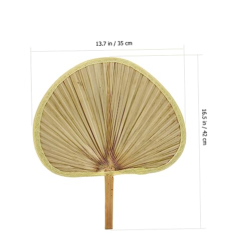 DRESSOOS 3stücke Sommerfächer Cooler Pu-fächer Gewebter Fächer Dekorativer Fächer Wanddekoration Für Zuhause Handgemacht Grün Für Sommer Partys Und Strände von DRESSOOS