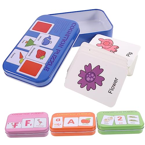 DRESSOOS Tragbare Sensorik-Karten für Kleinkinder Frühpädagogische Karten Baby-Flash-Karten-Set Sensorik-Spiele für den Kindergarten DRESSOOS Tragbare Sensorik-Karten für Kleinkinder Frühpädagogische Karten Baby-Flash-Karten-Set Sensorik-Spiele für den Kindergarten von DRESSOOS