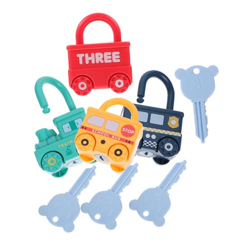 DRESSOOS Kinder-Lernschloss-Set mit Zählschlüsseln und Alphabet-Schlössern Spielzeug für Kleinkinder DRESSOOS Kinder-Lernschloss-Set mit Zählschlüsseln und Alphabet-Schlössern Spielzeug für Kleinkinder von DRESSOOS