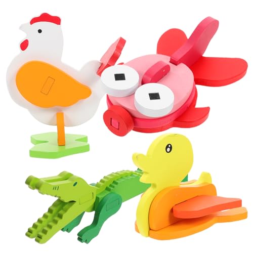 DRESSOOS 4 Sets Puzzle Formsortierung Matching Spielzeug Erkennungsspielzeug Vorschulspielzeug Frühpädagogisches Spielzeug Vorschulspielzeug Formerkennungsspielzeug Kinder Lernspielzeug von DRESSOOS