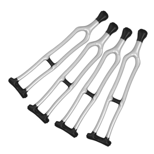 DRESSOOS 4 Stück/Set aufblasbares Krückenspielzeug Gehstock flexibles Design aufblasbares Halloween-Spielzeug Opa-Kostüm Zubehör Weihnachtsdeko von DRESSOOS