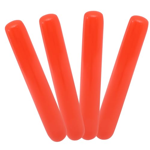 DRESSOOS 4 Stück aufblasbarer Stick für Kinder Geschenkideen für Kindergeburtstag aufblasbares Spielzeug Partygeschenke für Sportveranstaltungen Aufblasbare Geräuscherzeugerstäbe verdicken von DRESSOOS