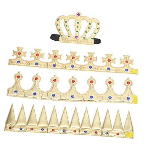 DRESSOOS 4 Stück Babys Erste Geburtstagskrone Kinderspielzeug Geburtstagsmützen Für Geburtstag Landschaft Requisit Requisiten Der Königskrone Für Jungen Kinderkronenstütze Polyester DRESSOOS 4 Stück Babys Erste Geburtstagskrone Kinderspielzeug Geburtstagsmützen Für Geburtstag Landschaft Requisit Requisiten Der Königskrone Für Jungen Kinderkronenstütze Polyester von DRESSOOS