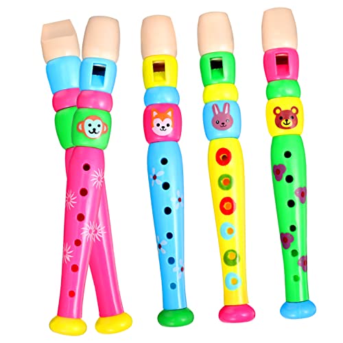 DRESSOOS 4 Stück Buntes Teiliges Kunststoff Six Hole Flöten Frühe Musikalische Bildung Fördert Hand Auge Koordination Motorik Gedächtnis für Musikunterricht und Lernspiele Zufällige Farbe DRESSOOS 4 Stück Buntes Teiliges Kunststoff Six Hole Flöten Frühe Musikalische Bildung Fördert Hand Auge Koordination Motorik Gedächtnis für Musikunterricht und Lernspiele Zufällige Farbe von DRESSOOS