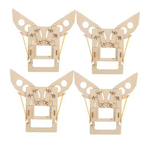 DRESSOOS 4 Stück DIY Pinzette Montage Puzzle Bildungsprojekt für Mechanische Arme Kreatives Handwerk für Jungen und Spaßige Familienaktivität von DRESSOOS