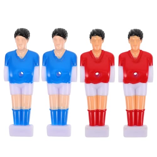 DRESSOOS 4 Stück Fußballmaschine-actionfigur Tischteile Kickerspieler-Statue Fußballfiguren Kickerfiguren Fußball-actionfiguren Ersatz Eines Tischspielers Kickerbälle Ersetzen Abs DRESSOOS 4 Stück Fußballmaschine-actionfigur Tischteile Kickerspieler-Statue Fußballfiguren Kickerfiguren Fußball-actionfiguren Ersatz Eines Tischspielers Kickerbälle Ersetzen Abs von DRESSOOS