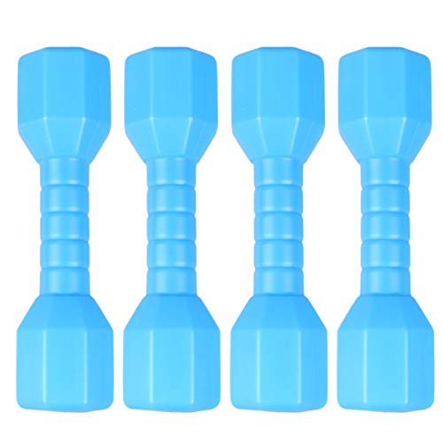 DRESSOOS 4 Stück Hanteln für den Kindergarten Kinderspiele Jungenspielzeug Tablette Fußball Babyspielzeug Turnen hanteln spielsachen für draußen kleine Hanteln Blue von DRESSOOS