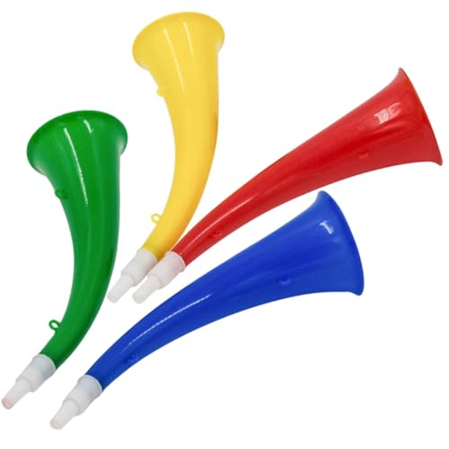 DRESSOOS 4 Stück Kinder Trompeten Set Lustige Musikalische Spielzeuge Für Kinder Ideal Für Partys Und Jubel Robustes Design Bunt Perfekt Für Kleine Musiker DRESSOOS 4 Stück Kinder Trompeten Set Lustige Musikalische Spielzeuge Für Kinder Ideal Für Partys Und Jubel Robustes Design Bunt Perfekt Für Kleine Musiker von DRESSOOS