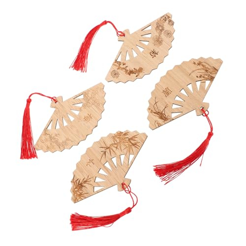 DRESSOOS 4 Stück Kreatives Orientalisches Fächer Lesezeichen Mit Quaste Chinesische Dekoration Zum Aufhängen Zu Hause Lesezeichen Für Bücher Dekoration Im Chinesischen Stil DIY DRESSOOS 4 Stück Kreatives Orientalisches Fächer Lesezeichen Mit Quaste Chinesische Dekoration Zum Aufhängen Zu Hause Lesezeichen Für Bücher Dekoration Im Chinesischen Stil DIY von DRESSOOS