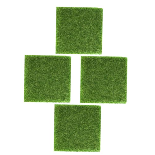 DRESSOOS 4 Stücke Kunstrasen Tisch Matte Gefälschte Pad Für Decor DRESSOOS 4 Stücke Kunstrasen Tisch Matte Gefälschte Pad Für Decor von DRESSOOS