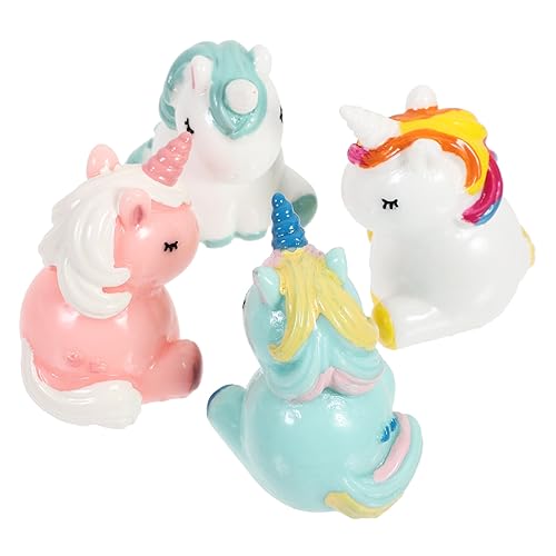 DRESSOOS 4 Stück Mikro Landschaftsdekoration Mini Spielzeug Mini Einhorn Figur Mini Figuren Einhorn Sammelfiguren Bonsai Schreibtisch Spielzeug Kuchendekoration Tier Topper DRESSOOS 4 Stück Mikro Landschaftsdekoration Mini Spielzeug Mini Einhorn Figur Mini Figuren Einhorn Sammelfiguren Bonsai Schreibtisch Spielzeug Kuchendekoration Tier Topper von DRESSOOS
