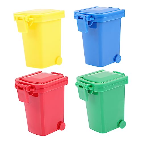 DRESSOOS 4 Stück Müllsortierbehälter Mülltonnenautos Drücken -mülltonnen Mülleimer Mini Kinderspiele Im Freien Zurück Kluges Zappeln Knallt Müllwagen Klein Abs Colorful DRESSOOS 4 Stück Müllsortierbehälter Mülltonnenautos Drücken -mülltonnen Mülleimer Mini Kinderspiele Im Freien Zurück Kluges Zappeln Knallt Müllwagen Klein Abs Colorful von DRESSOOS