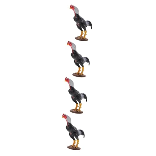 DRESSOOS 4 Stück Simulation Hahnenkampf Modellfiguren Für Kinder, Pädagogisches Kinderspielzeug, Kinderspielzeug, Haushaltsspielzeug, Dekoratives Lernspielzeug, Kinderzubehör, Spielzeug DRESSOOS 4 Stück Simulation Hahnenkampf Modellfiguren Für Kinder, Pädagogisches Kinderspielzeug, Kinderspielzeug, Haushaltsspielzeug, Dekoratives Lernspielzeug, Kinderzubehör, Spielzeug von DRESSOOS