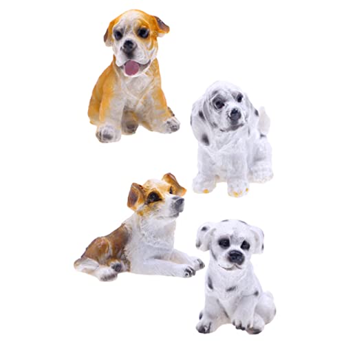 DRESSOOS 4 Stück Simulation Haustier Hund Tierfiguren Welpen Cupcake Topper Spielzeug Hund Welpen Figuren Minifiguren Für Kinder Hundespielzeug Für Kinder Realistische DRESSOOS 4 Stück Simulation Haustier Hund Tierfiguren Welpen Cupcake Topper Spielzeug Hund Welpen Figuren Minifiguren Für Kinder Hundespielzeug Für Kinder Realistische von DRESSOOS