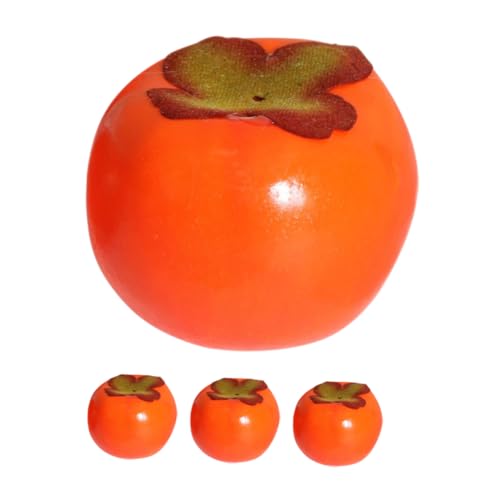 DRESSOOS 4 Stück Simulation Kaki Foto Requisiten Imitation Obst Ornamente Desktop Gefälschte Obst Realistische Obst Ornamente Szene Fotografie Requisiten Gefälschte Kaki Modell DRESSOOS 4 Stück Simulation Kaki Foto Requisiten Imitation Obst Ornamente Desktop Gefälschte Obst Realistische Obst Ornamente Szene Fotografie Requisiten Gefälschte Kaki Modell von DRESSOOS