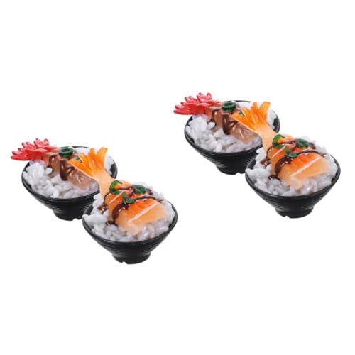 DRESSOOS 4 Stück Simuliertes Sushi Reis Spielzeug, Spiellebensmittel Für Kinder, Spielzeuglebensmittel Für Die Küche, Lebensmittelspielzeug Für Kinder, Spielzeuglebensmittel Für Die DRESSOOS 4 Stück Simuliertes Sushi Reis Spielzeug, Spiellebensmittel Für Kinder, Spielzeuglebensmittel Für Die Küche, Lebensmittelspielzeug Für Kinder, Spielzeuglebensmittel Für Die von DRESSOOS