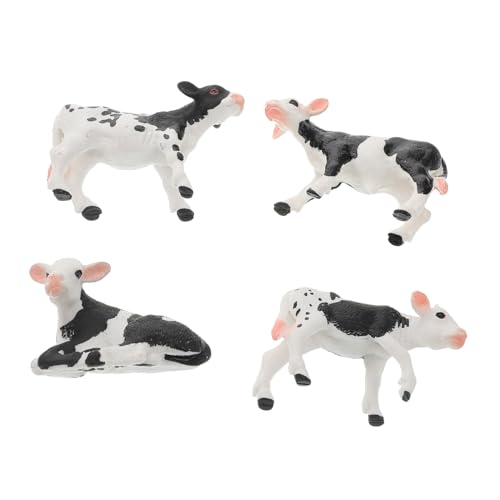 DRESSOOS Pädagogisches Simulation Kuh Modelle Miniatur Bauernhof Tiere Spielzeug Set Für Kinder Kleinkind Spielen Dekorative Stücke von DRESSOOS