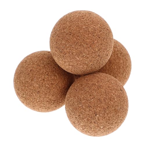 DRESSOOS 4 Stück Tischfußball Tischfußball Holzbälle, Kleine Kork Tischfußball Fußballschäfte, Tischfußball Tischbälle, Kleine Ersatzbälle, Mini Tischfußball, Verschleißfeste Holzbälle DRESSOOS 4 Stück Tischfußball Tischfußball Holzbälle, Kleine Kork Tischfußball Fußballschäfte, Tischfußball Tischbälle, Kleine Ersatzbälle, Mini Tischfußball, Verschleißfeste Holzbälle von DRESSOOS