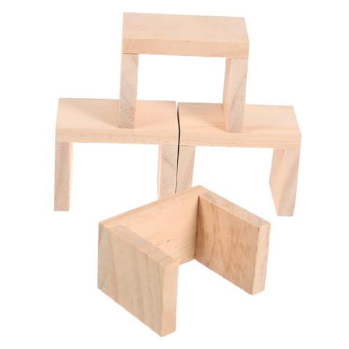 DRESSOOS 4 Stück puppenhaus hocker Puppenhäuser Kinderstuhl Wohnkultur Puppenmöbel Klapphocker puppenstubenmöbel Dollhouse Furniture schreibtischstuhl Miniaturmöbel Mini-Hocker Holz DRESSOOS 4 Stück puppenhaus hocker Puppenhäuser Kinderstuhl Wohnkultur Puppenmöbel Klapphocker puppenstubenmöbel Dollhouse Furniture schreibtischstuhl Miniaturmöbel Mini-Hocker Holz von DRESSOOS