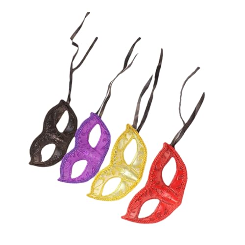 DRESSOOS Goldene Maske Halb Set Für Frauen Karneval Maske Party Dekorative DRESSOOS Goldene Maske Halb Set Für Frauen Karneval Maske Party Dekorative von DRESSOOS