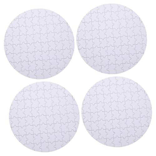 DRESSOOS 4 Teiliges Wärmeübertragungspuzzle Für Kinder, Leeres Puzzle, Kinderspielzeug, Thermotransferpuzzle, Sublimationspuzzle, Malpuzzle, Spielzeug, Weißes Sublimationspuzzle, DIY DRESSOOS 4 Teiliges Wärmeübertragungspuzzle Für Kinder, Leeres Puzzle, Kinderspielzeug, Thermotransferpuzzle, Sublimationspuzzle, Malpuzzle, Spielzeug, Weißes Sublimationspuzzle, DIY von DRESSOOS