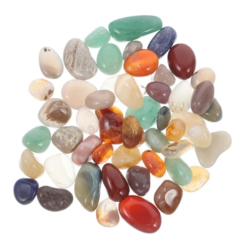 DRESSOOS 40stücke Polierte Achatsteine Für Kindergeburtstage Und Schatzsuchen Gemstones Und Lernspielzeug Für Kreative Dekoration Und Motorische Fähigkeiten DRESSOOS 40stücke Polierte Achatsteine Für Kindergeburtstage Und Schatzsuchen Gemstones Und Lernspielzeug Für Kreative Dekoration Und Motorische Fähigkeiten von DRESSOOS