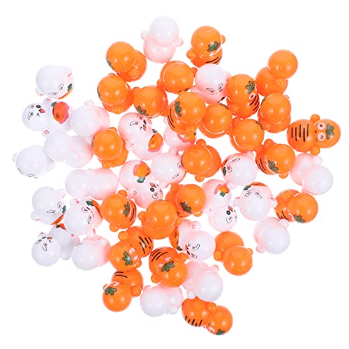 DRESSOOS 48 Stück Karottenbecher , Entzückendes Häschenspielzeug , Entzückendes Kaninchenspielzeug , Kleine Karottendekoration Für Den Schreibtisch , Dekorative Häschenfigur , Osterdekoration , von DRESSOOS