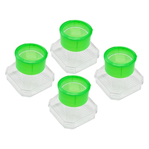 DRESSOOS 4Er-Box Insekten-Terrarium kinderfindee hühner insektenfalle Insekten Box kinderknallzeug Beobachtungskäfig für Zuschauer Fass Explorer-Kit Sammlung Plastik Green DRESSOOS 4Er-Box Insekten-Terrarium kinderfindee hühner insektenfalle Insekten Box kinderknallzeug Beobachtungskäfig für Zuschauer Fass Explorer-Kit Sammlung Plastik Green von DRESSOOS
