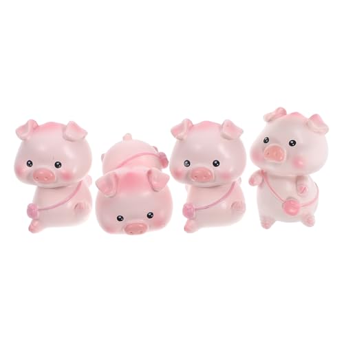DRESSOOS 4pcs Mini Harz Puppenwagen Schmücken Auto Figur Zu Hause Schmuck DRESSOOS 4pcs Mini Harz Puppenwagen Schmücken Auto Figur Zu Hause Schmuck von DRESSOOS