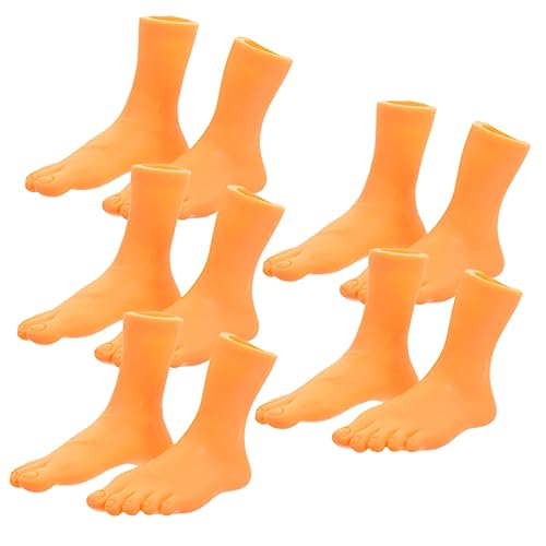 DRESSOOS 5 Sets Fuß Fingerpuppen, Requisiten Zum Geschichtenerzählen, Lustige Spielzeuge, Fußpuppen, Tragbare Fingerpuppen, Bade Fingerpuppen, Cosplay Fingerpuppen, Kleine Cosplay DRESSOOS 5 Sets Fuß Fingerpuppen, Requisiten Zum Geschichtenerzählen, Lustige Spielzeuge, Fußpuppen, Tragbare Fingerpuppen, Bade Fingerpuppen, Cosplay Fingerpuppen, Kleine Cosplay von DRESSOOS